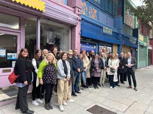 Group visit to Poplar HARCA