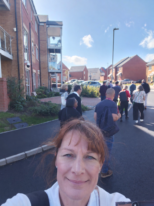 Sarah Weaver from Connexus on whg study visit
