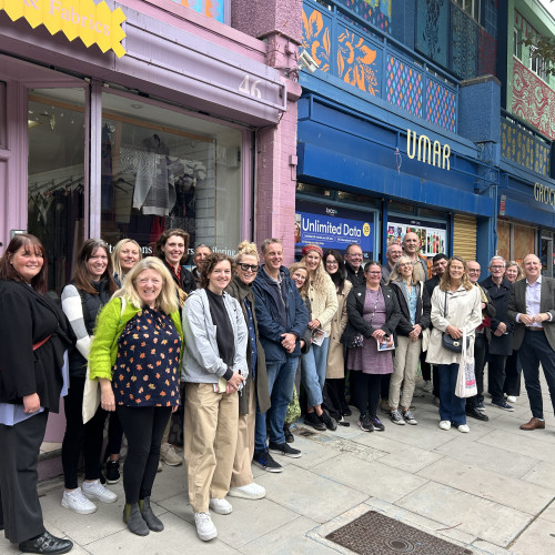 Group visit to Poplar HARCA