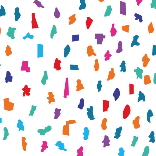 Scatter graphic pattern_b