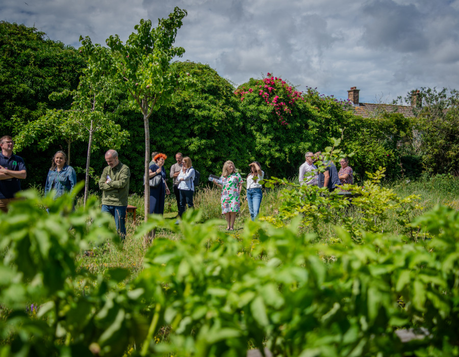 SLH Study Visit Wide View of Group July 2025