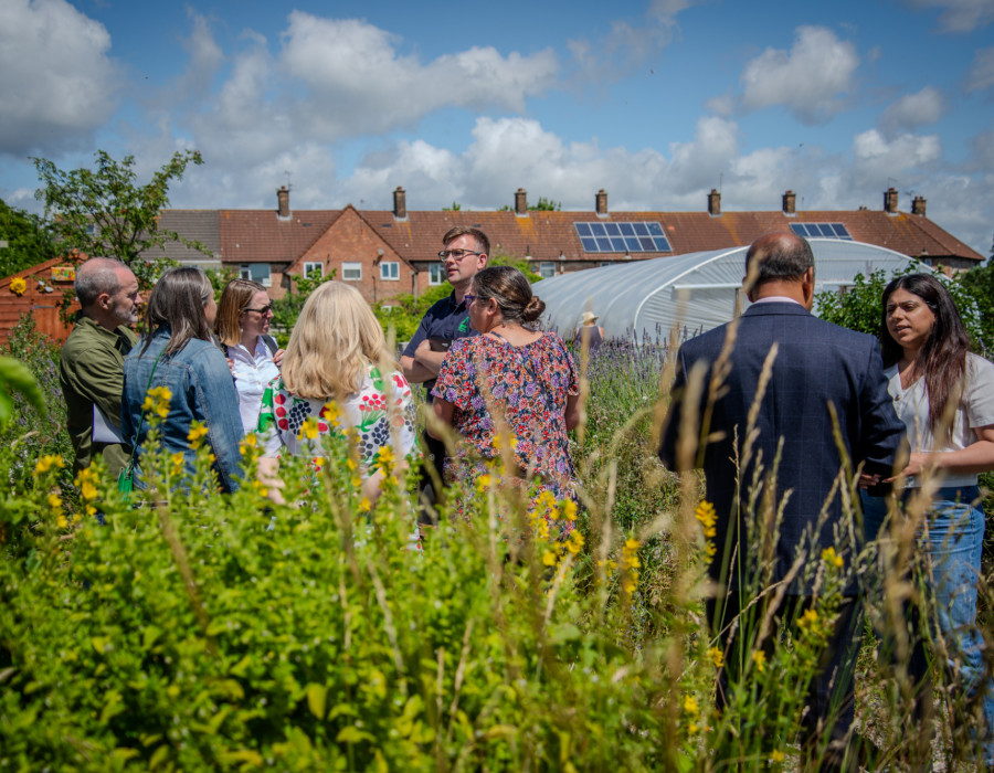SLH Study Visit BAcks of heads wider angle July 2025