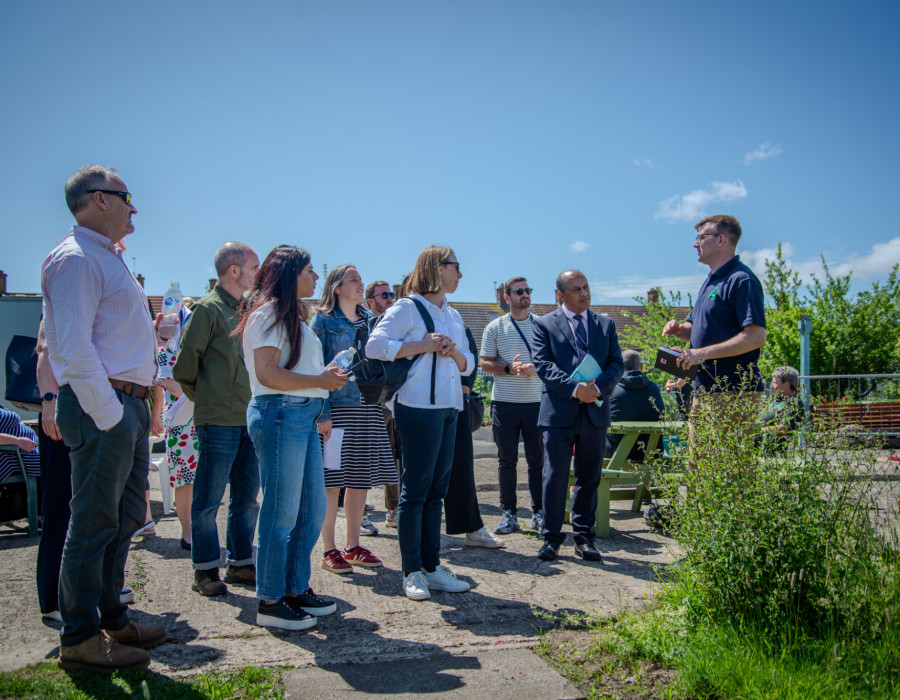 SLH Study Visit group side view July 2025