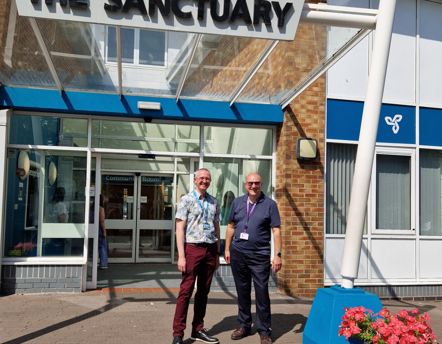 Francis Burrows and Phil Parramore