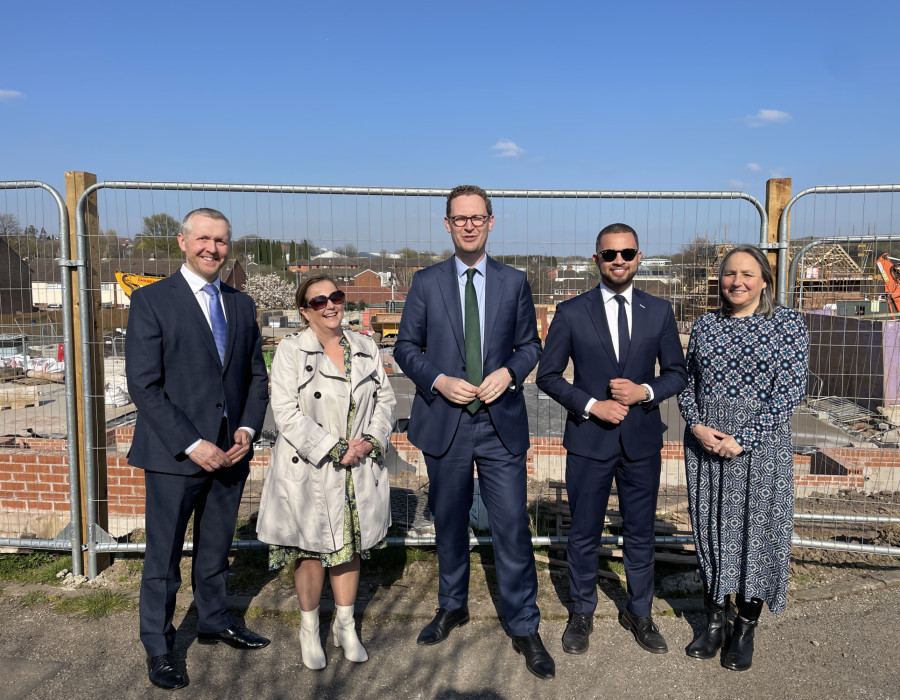 Group shot with Darren Jones