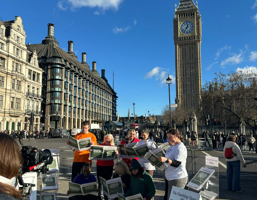 Laying It On The Table at Westminster