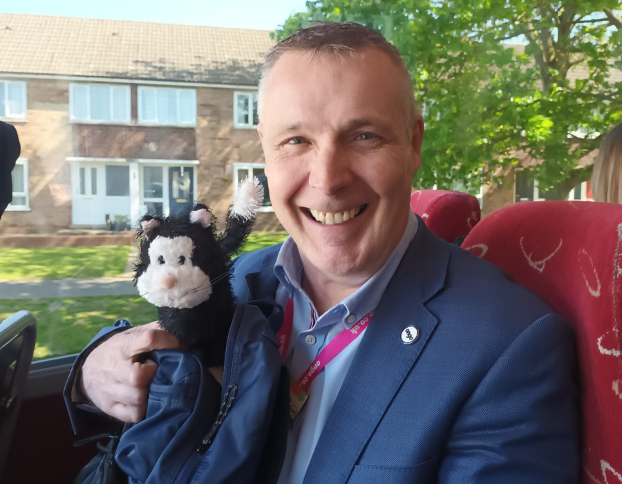 Ongo Study Visit 220426 Steve and Jess