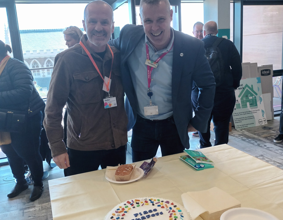 Ongo Study Visit 220426 Matthew Steve Cake