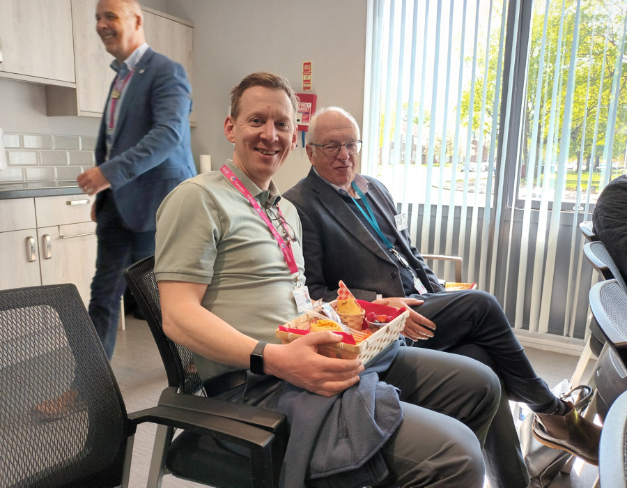 Ongo Study Visit 220426 Nick and Des