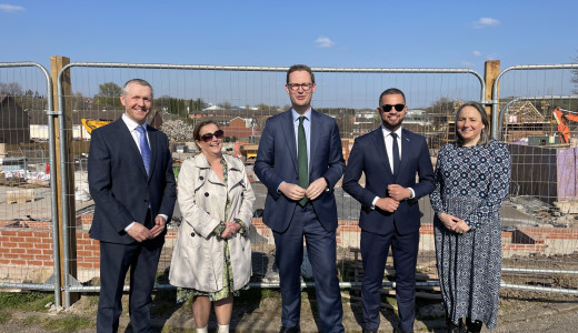 Group shot with Darren Jones