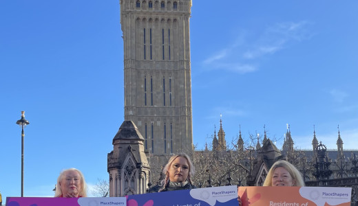 Laying It on the Table Westminster campaign boards