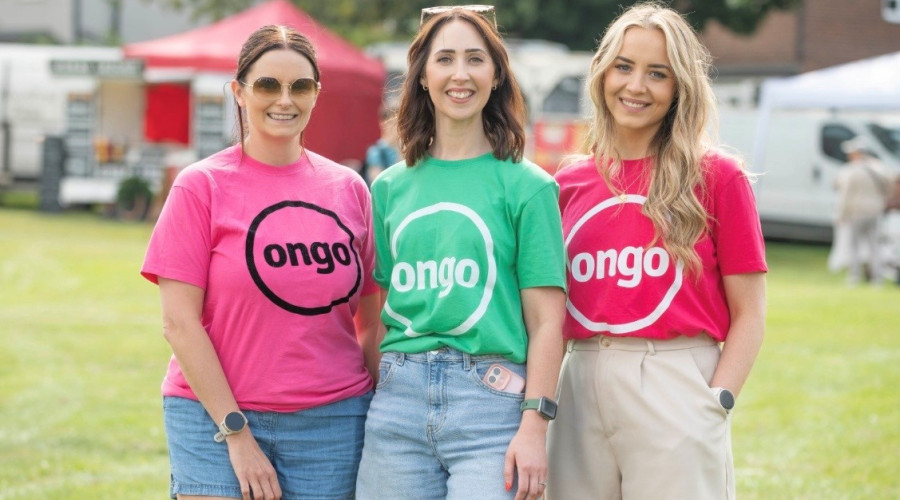 Ongo Carnival 2025 (Sarah Wilson, Emily Chapman, Leah Gillott - PR & Marketing team)