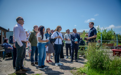 SLH Study Visit group side view July 2025