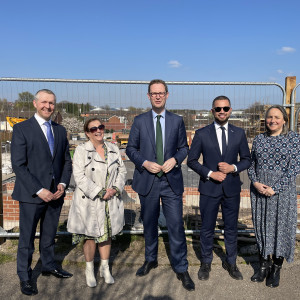 Group shot with Darren Jones