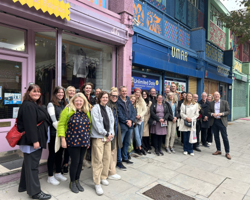 Group visit to Poplar HARCA