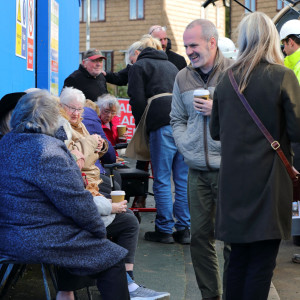 WEBSITE Matthew Walker meeting residents
